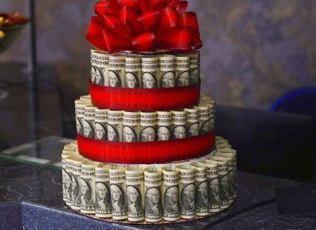money cake