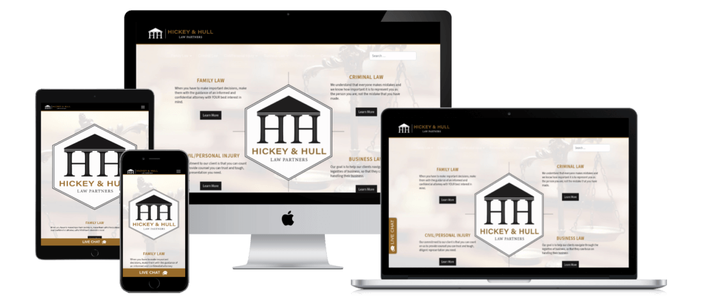 Portrait of our work in website